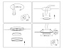 TN5240 WH белый GX53 D110*42
